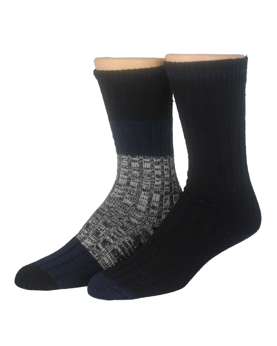 (image for) Elegant Crew Boot Socks, 2 Pack